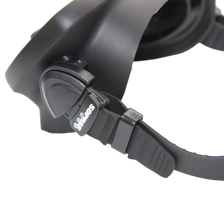 Маска Frameless Star II (черный силикон; black)